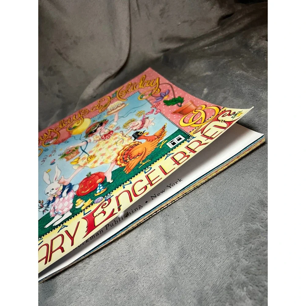 Mary Engelbreit 1998 Everydays a Holiday Calendar Vintage Whimsical Art Workman